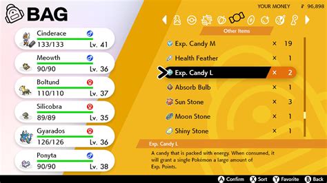 can you buy exp candies.